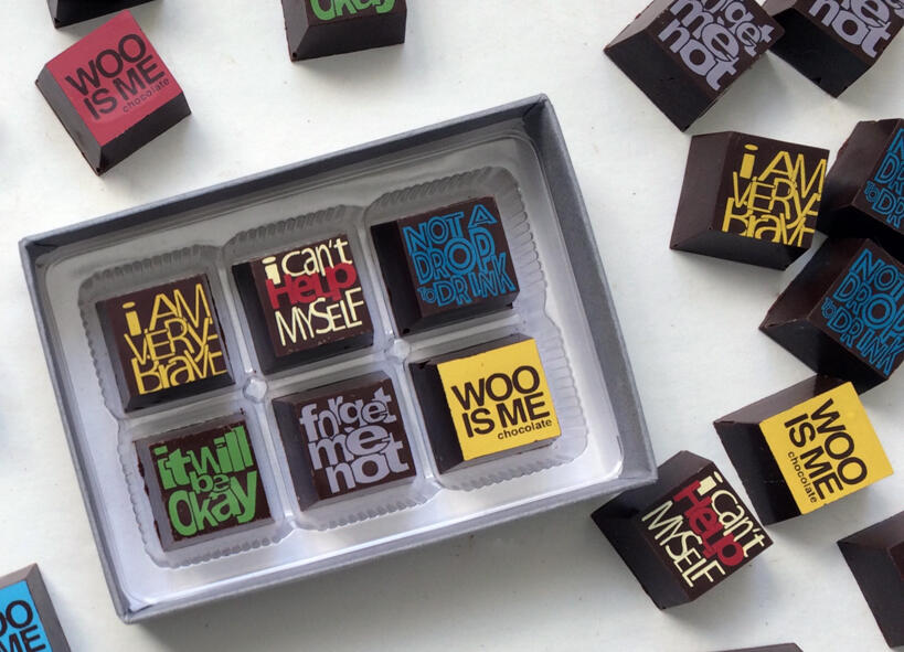 Woo Is Me Chocolate (handmade)